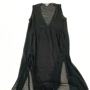 Urban outfitters black slip dress